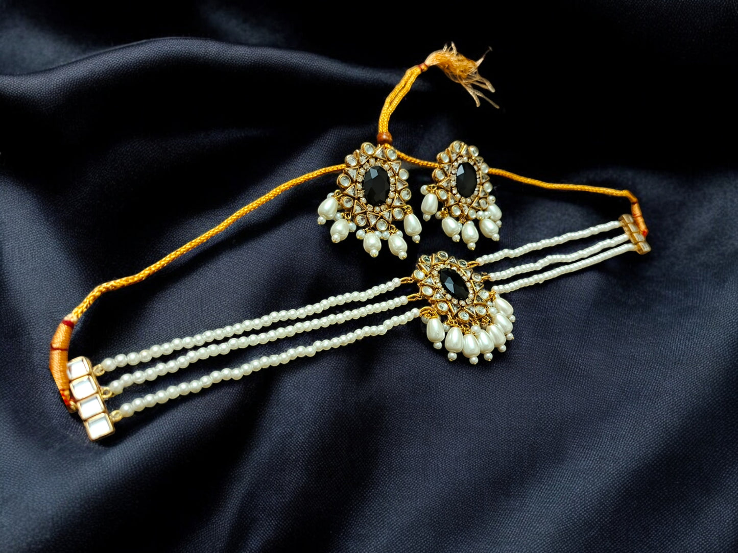 Handmade Kundan Jewelry Set