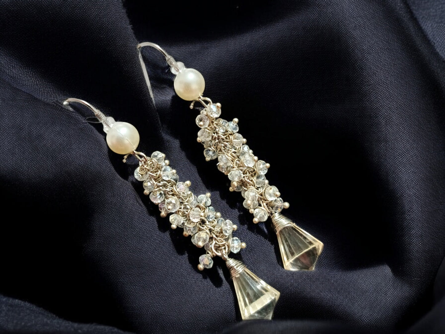 Earrings - Crystal Beads