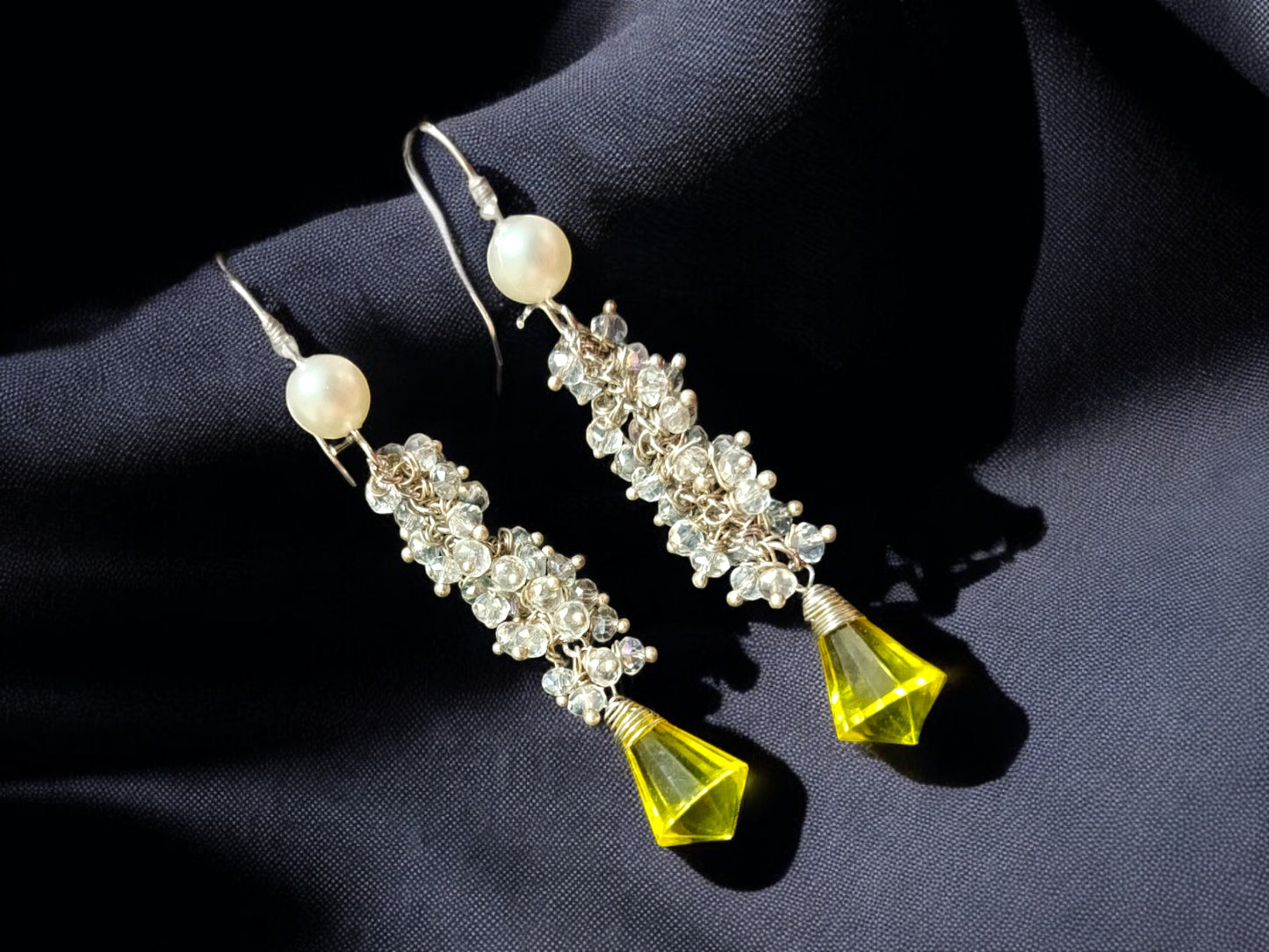 Earrings - Crystal Beads